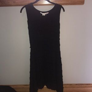 Black lace dress